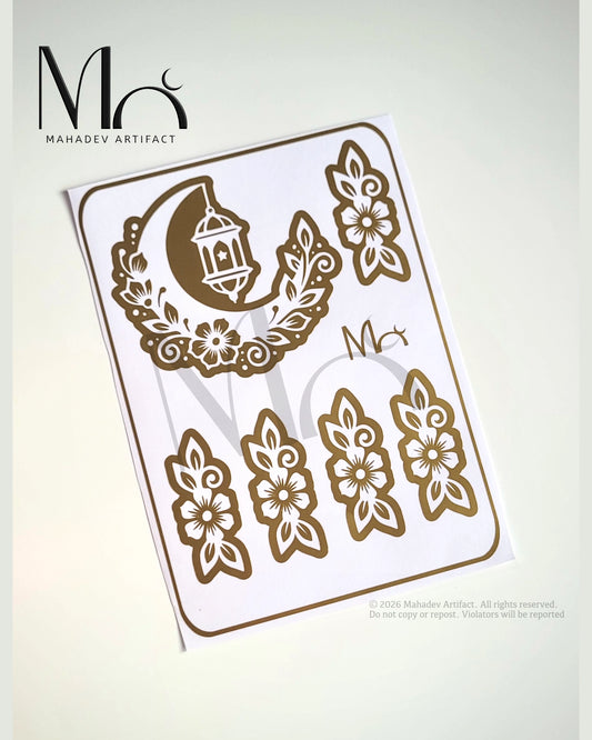 Mahadev Artifact – Hilal Garden Elegance | Single Hand | Single Use