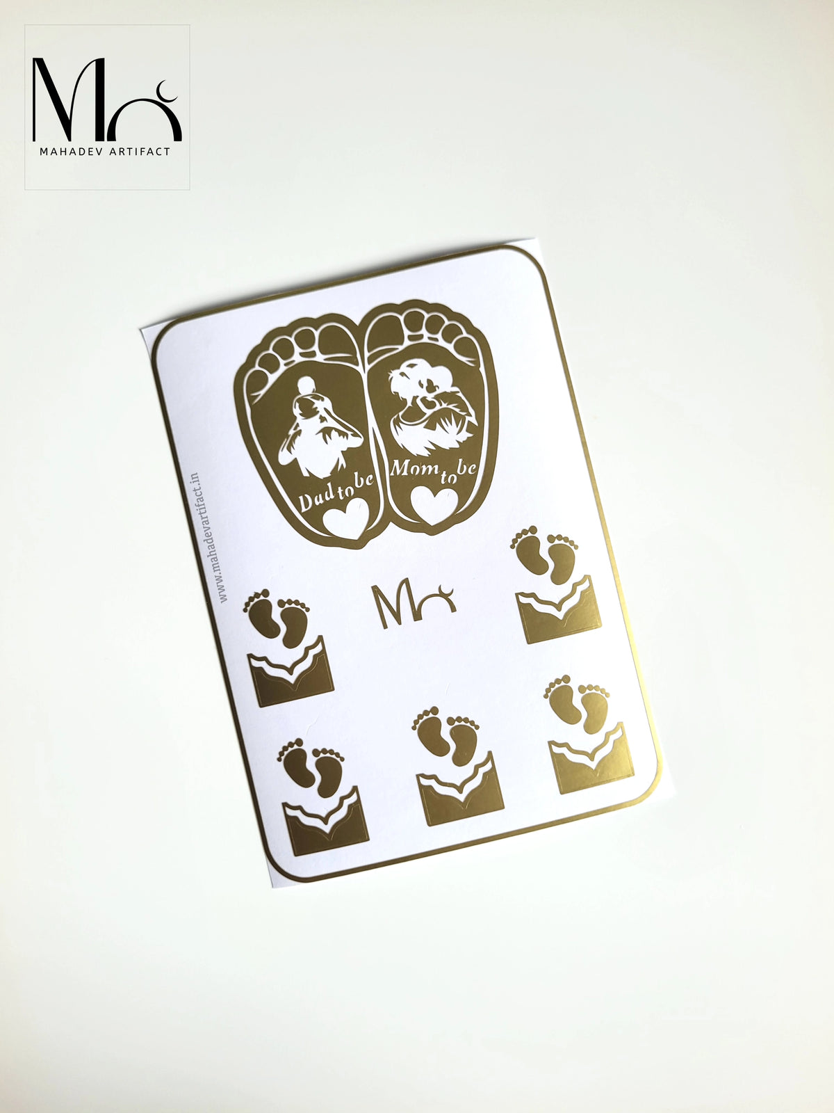 Little Steps of Love Stencil | Single Hand | Single Use