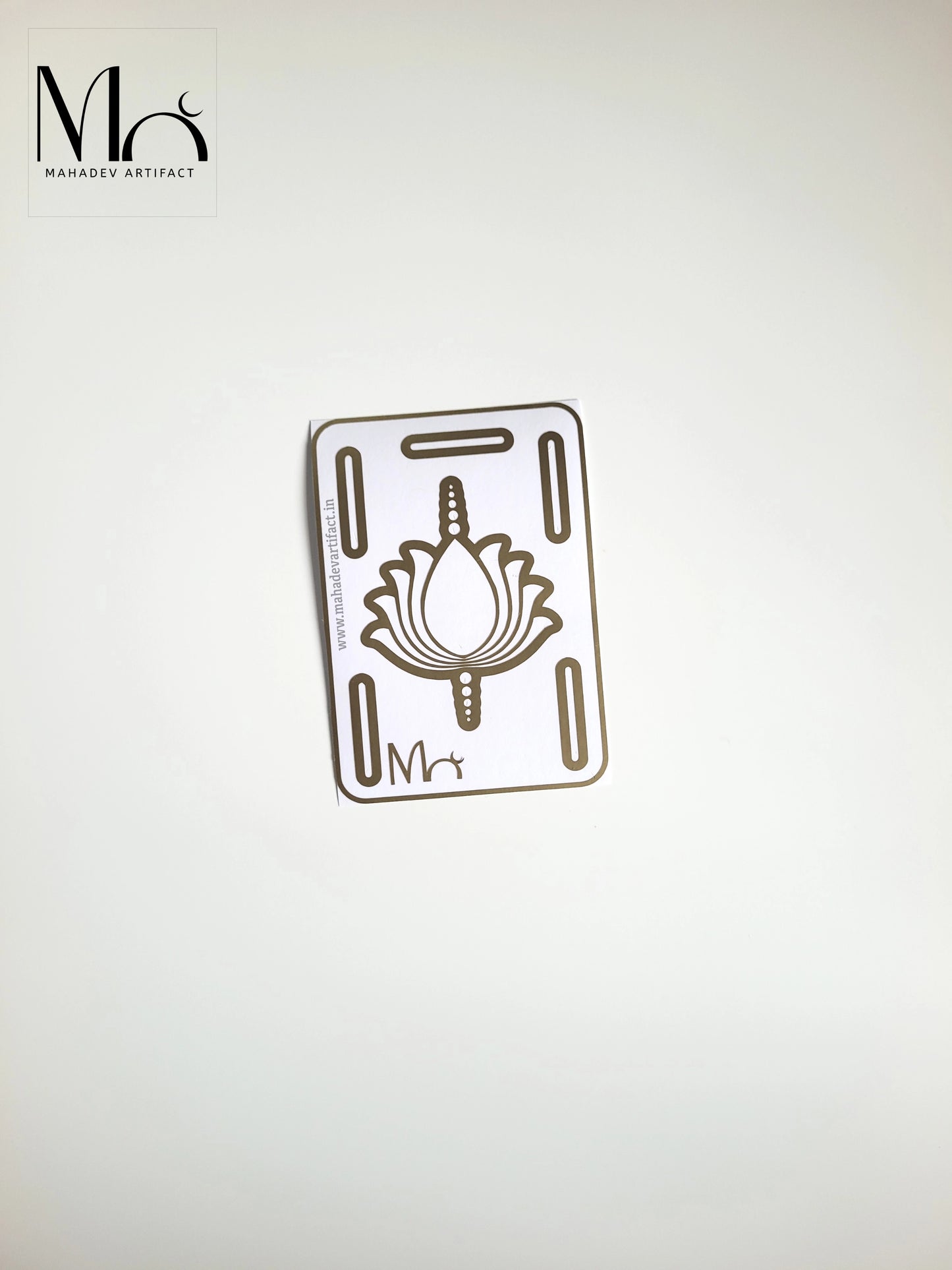 One Lotus Stencil | Single Hand | Single Use