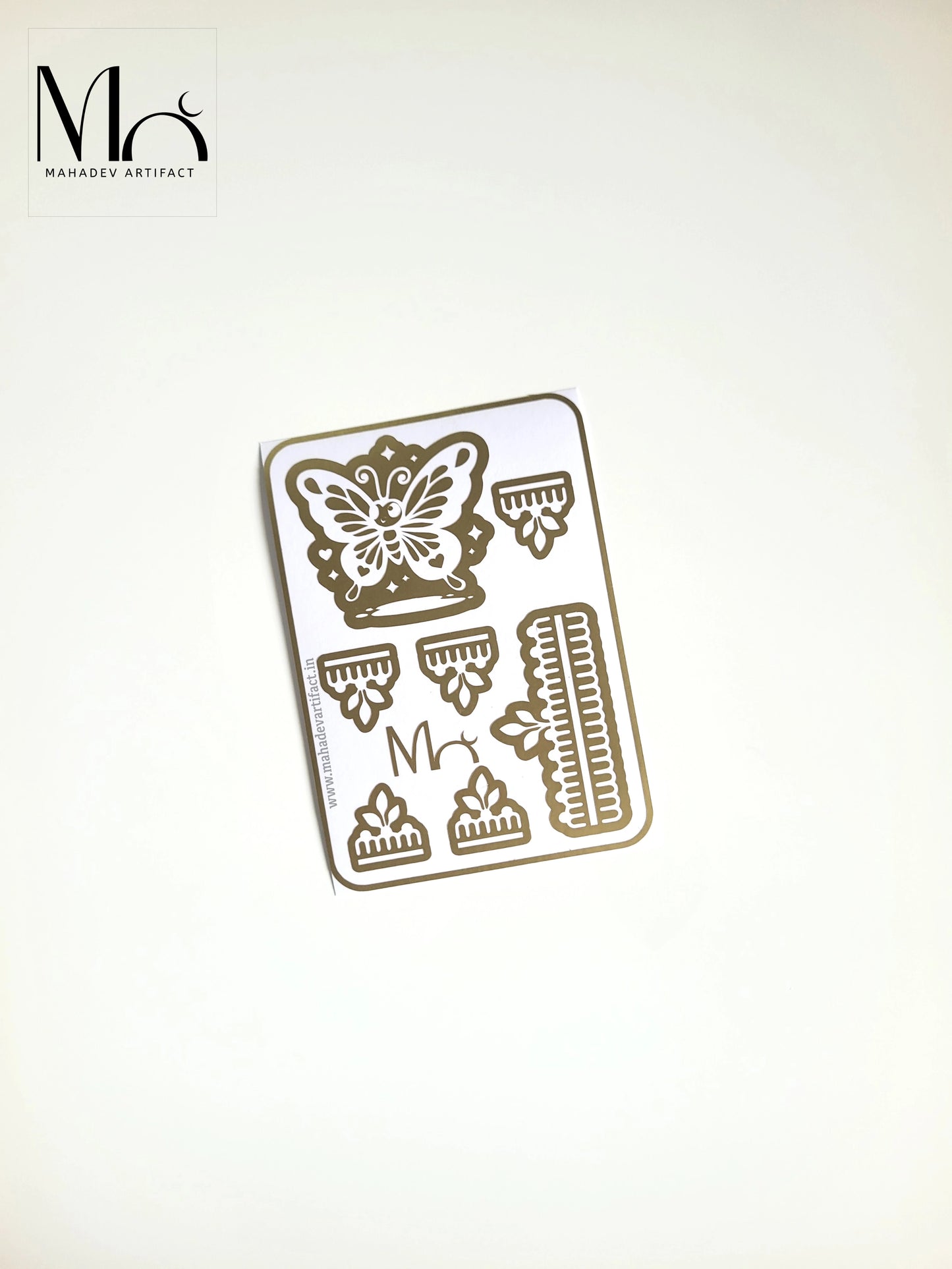 Butterfly KID Henna stencil | Single Hand | Single Use