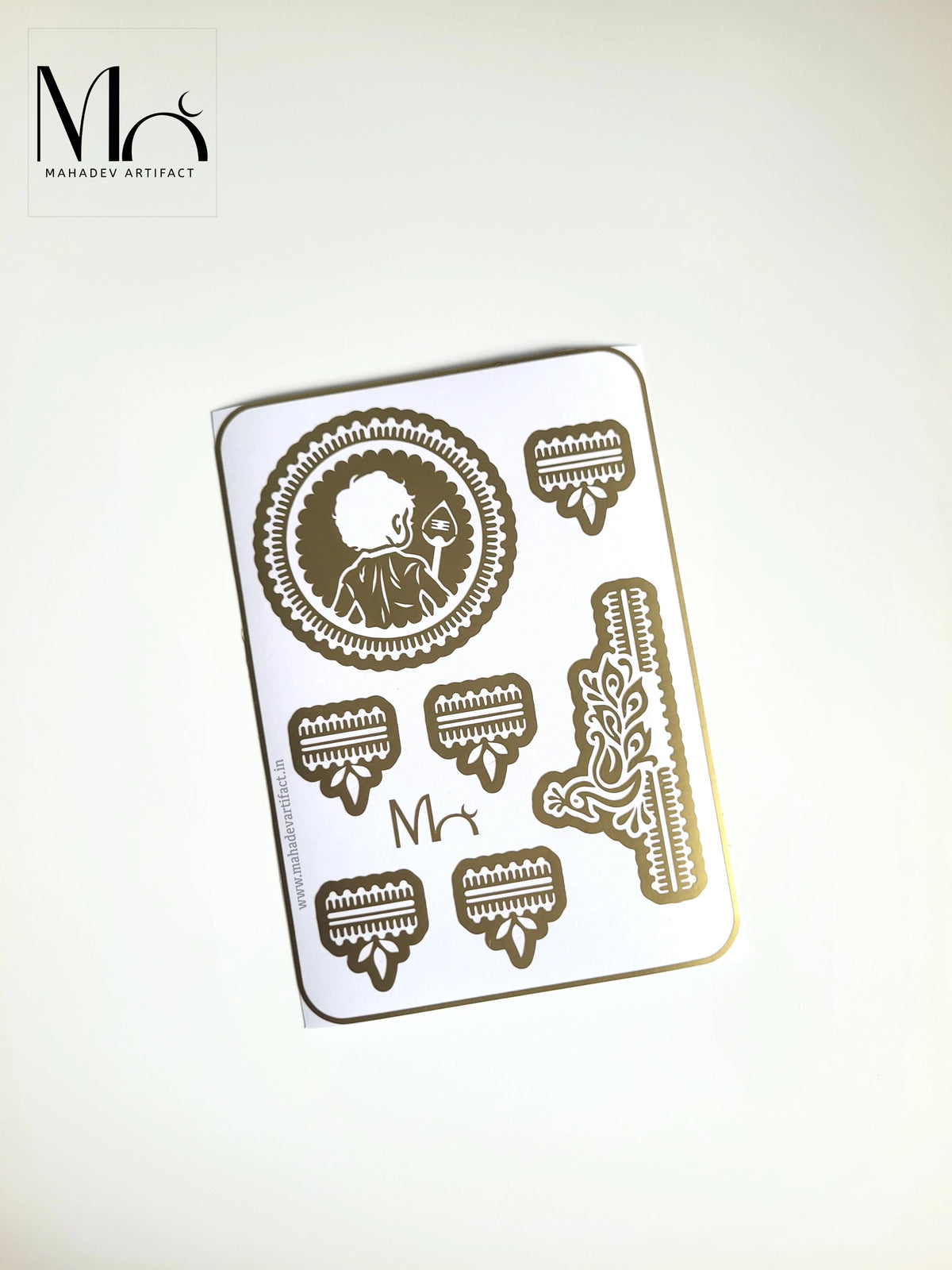 Velan Divine Aura Stencil | Single Hand | Single Use