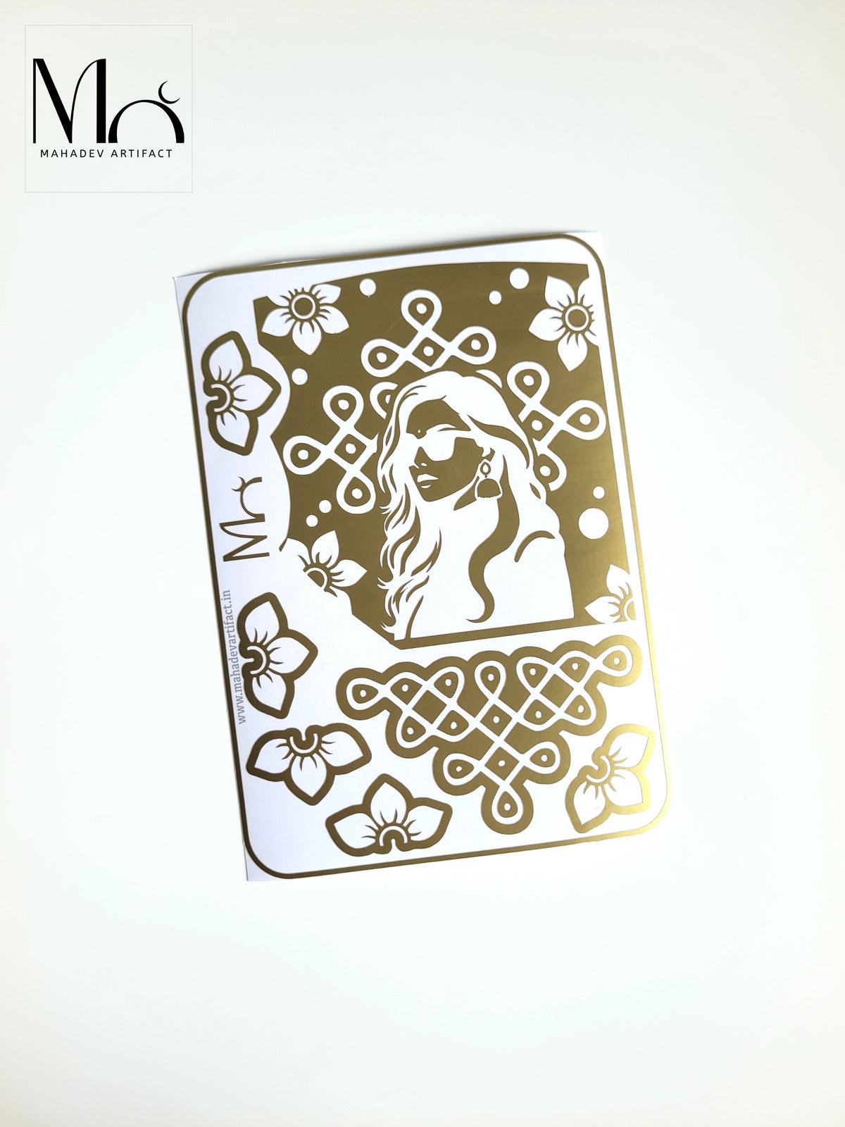 Fashionista Hand Stencil | Single hand | Single use